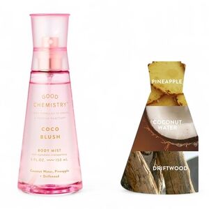 Good Chemistry Coco Blush Body Mist 5oz - light tropical
